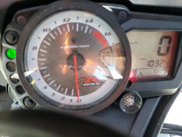 2009 SUZUKI GSX-R750 JS1GR7LA692102495