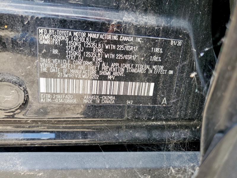 2020 TOYOTA RAV4 XLE - 2T3W1RFV3LW073202
