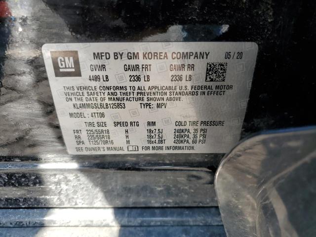 2020 BUICK ENCORE GX KL4MMGSL6LB125853