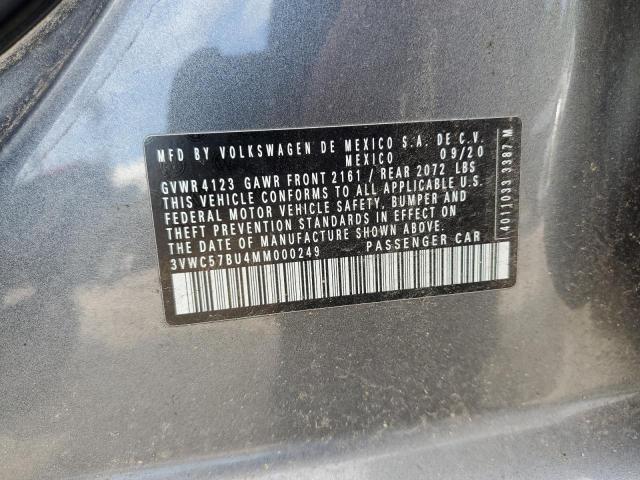 2021 VOLKSWAGEN JETTA S - 3VWC57BU4MM000249