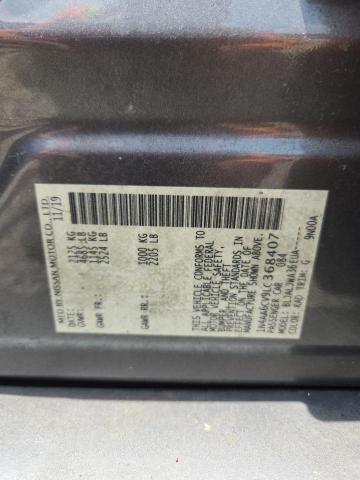 2020 NISSAN MAXIMA SV - 1N4AA6CV9LC368407