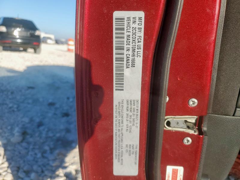 2021 DODGE CHARGER R/ 2C3CDXCT0MH616688