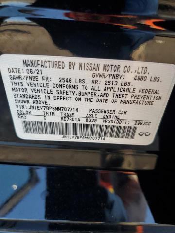 2021 INFINITI Q50 LUXE JN1EV7BP6MM707714