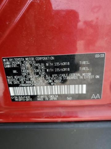 2023 SUBARU SOLTERRA P JTMABABA2PA020300