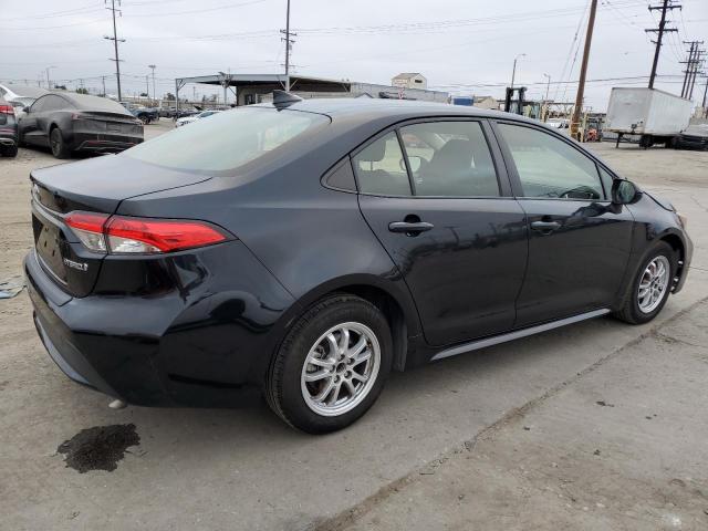 TOYOTA COROLLA LE 2022 black  Hybrid JTDEAMDE1NJ042176 photo #4