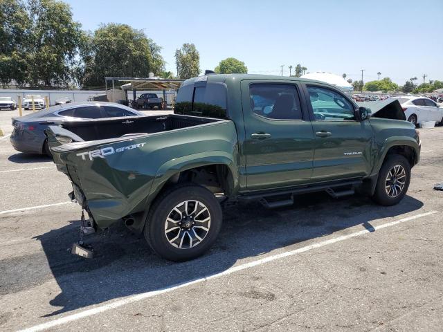 TOYOTA TACOMA DOU 2021 green  gas 3TMAZ5CN3MM143591 photo #4