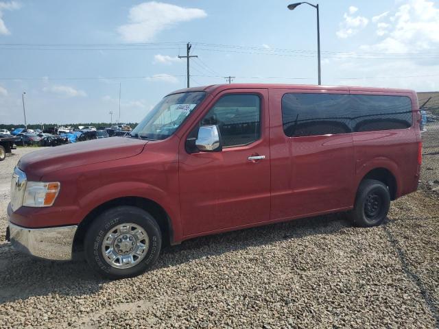 NISSAN NV 3500 S 2017 red  gas 5BZBF0AA7HN850995 photo #1