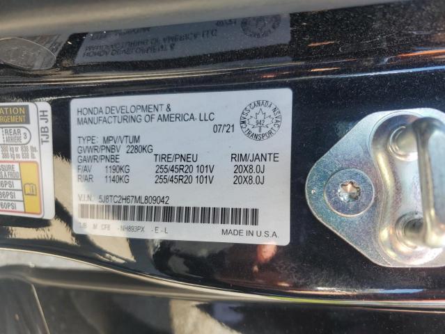 2021 ACURA RDX A-SPEC 5J8TC2H67ML809042