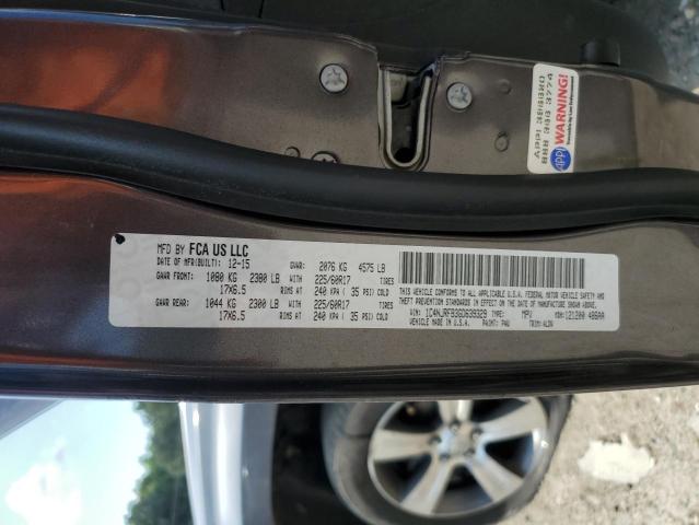 2016 JEEP PATRIOT LA 1C4NJRFB3GD639329