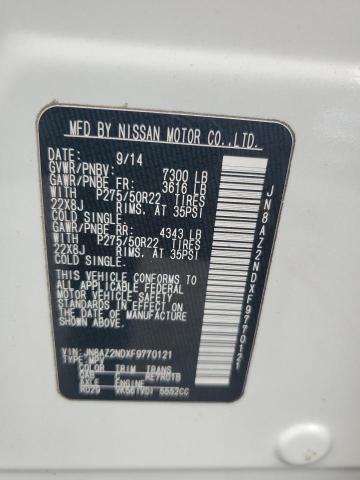 2015 INFINITI QX80 JN8AZ2NDXF9770121
