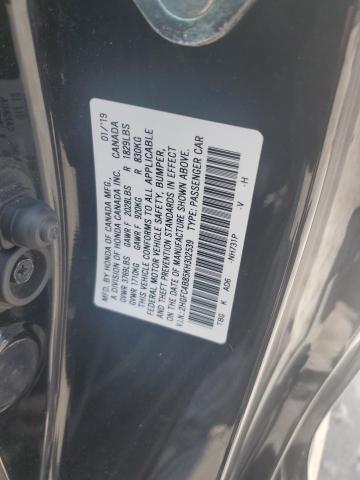 2019 HONDA CIVIC SPOR - 2HGFC4B85KH302539