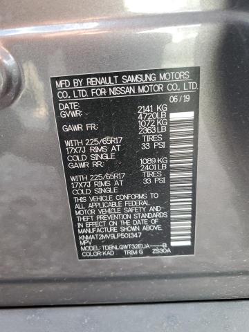 2020 NISSAN ROGUE S - KNMAT2MV9LP501347