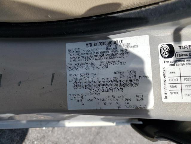 2010 FORD FUSION - 3FAHP0HA6AR431378