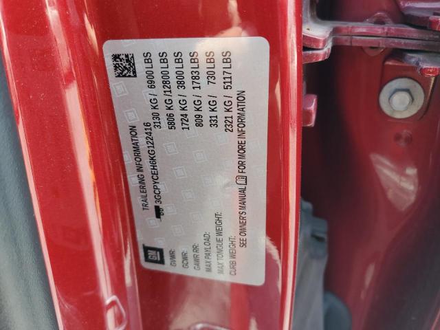 2019 CHEVROLET SILVERADO 3GCPYCEH6KG122416