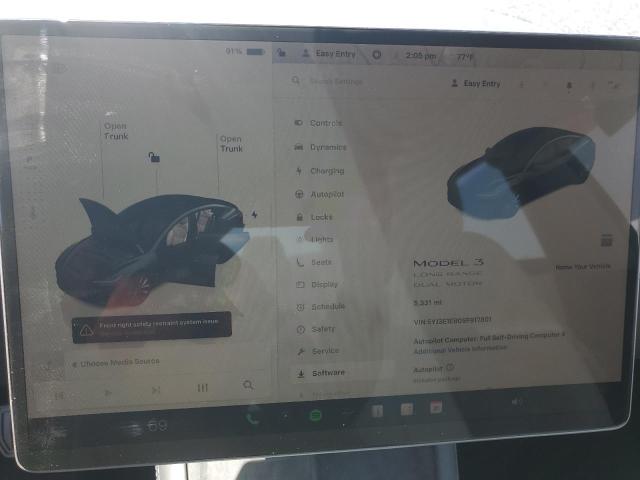 2025 TESLA MODEL 3 5YJ3E1EB0SF917801