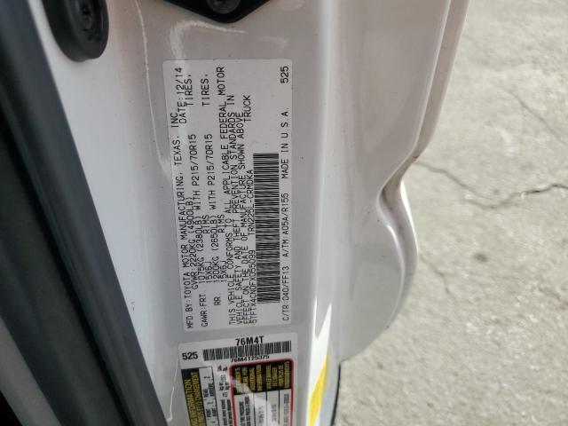 2015 TOYOTA TACOMA ACC 5TFTX4CN0FX055099