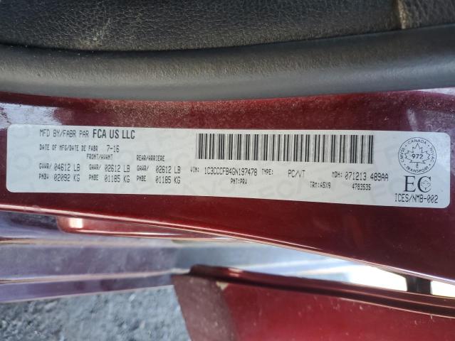 2016 CHRYSLER 200 LX 1C3CCCFB4GN197478