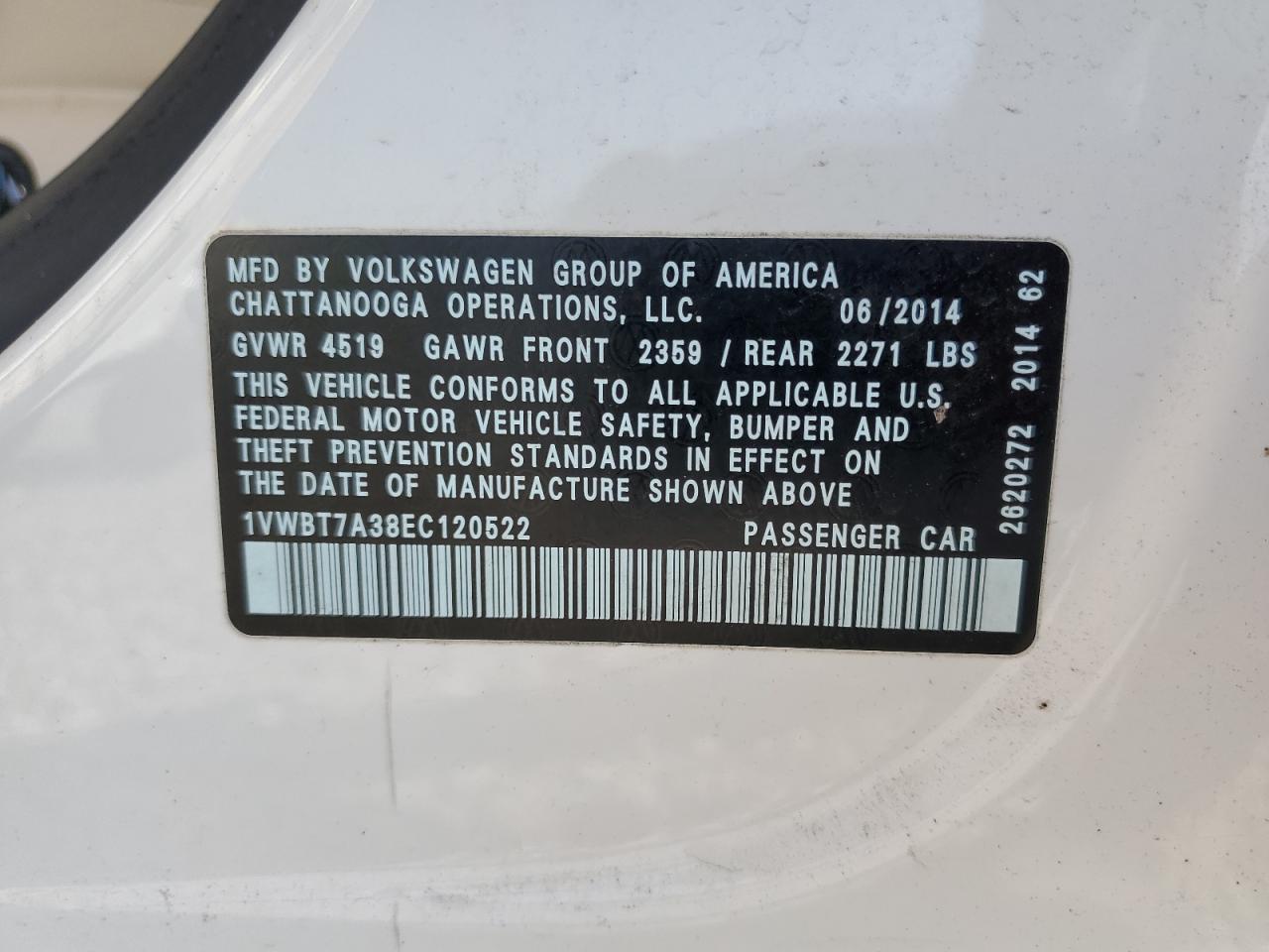 VOLKSWAGEN PASSAT SE