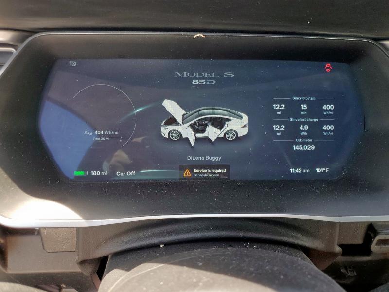 2015 TESLA MODEL S 85 5YJSA1H24FFP73694