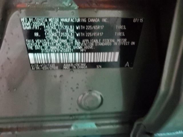 2015 TOYOTA RAV4 LE 2T3ZFREV1FW206821