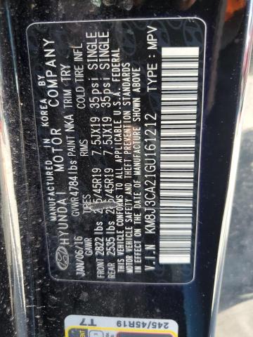 2016 HYUNDAI TUCSON LIM KM8J3CA21GU161212