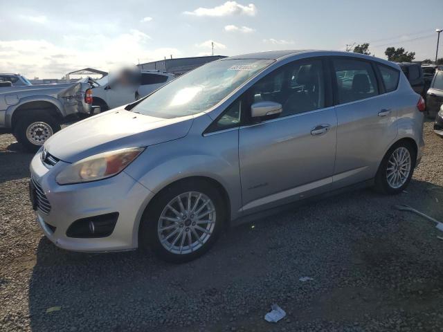 FORD C-MAX SEL 2013 silver hatchbac hybrid engine 1FADP5BU2DL520074 photo #1