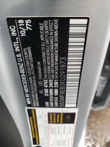 2019 MERCEDES-BENZ C 300 4MAT - 55SWF8EB3KU291873
