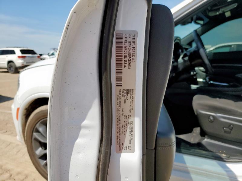 2023 DODGE DURANGO SX 1C4RDHAG9PC599530