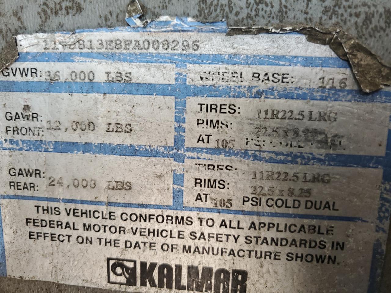 Lot #3256582682 2015 KALMAR OTTAWA4X2