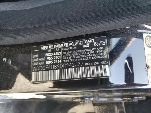 2013 MERCEDES-BENZ C 250 - WDDGF4HB2DR242077