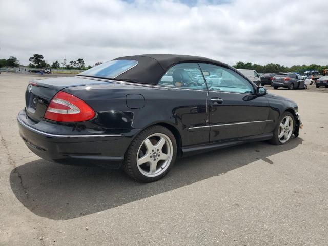 MERCEDES-BENZ CLK 500 2004 black converti gas WDBTK75G24T023448 photo #4