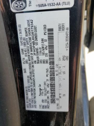 2016 FORD FIESTA SE 3FADP4BJ0GM179342