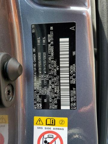 2020 LEXUS RX 350 F SPORT 2T2SZMDAXLC221152