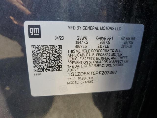 2023 CHEVROLET MALIBU LT 1G1ZD5ST5PF207497
