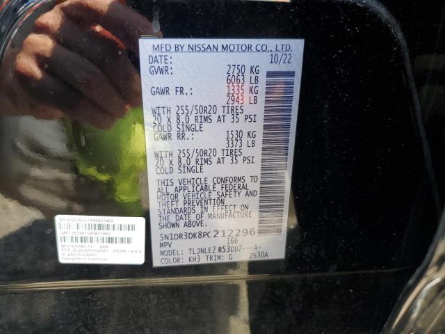 2023 NISSAN PATHFINDER 5N1DR3DK8PC212296