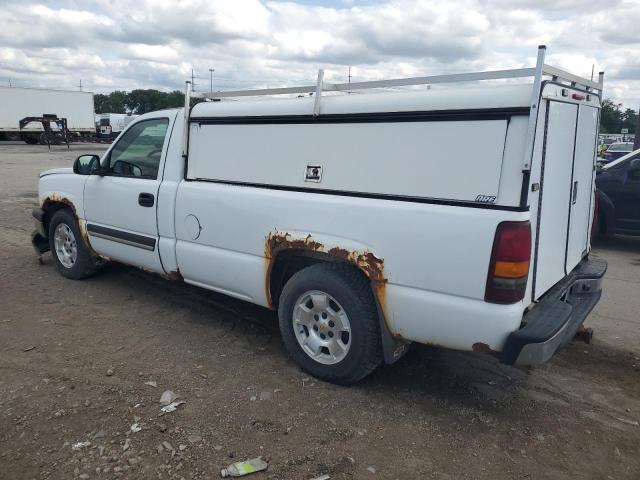 CHEV SILVERADO C1500 2005 white pickup gas 1GCEC14X75Z280366 photo #3