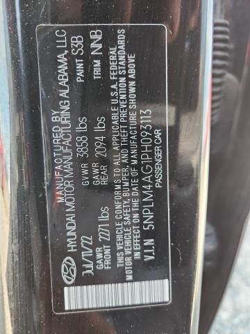 2023 HYUNDAI ELANTRA SEL 5NPLM4AG1PH093113