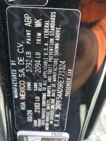 2024 KIA FORTE GT L 3KPF54AD9RE771324