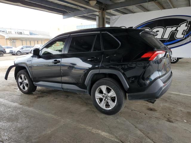 TOYOTA RAV4 LE 2020 black  hybrid engine 2T3MWRFV4LW062430 photo #3