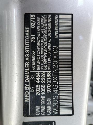 2015 MERCEDES-BENZ CLA 250 4M WDDSJ4GBXFN200003