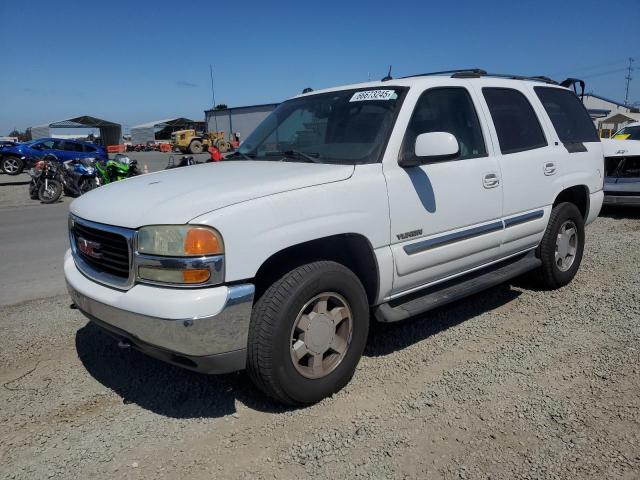 GMC YUKON 2005 white  gas 1GKEK13T55R194463 photo #1