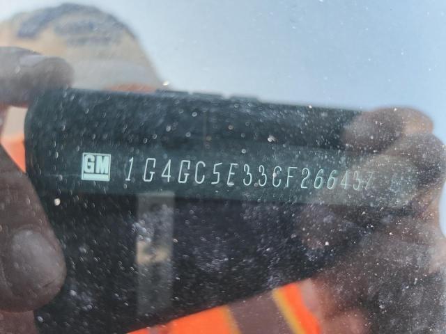 2012 BUICK LACROSSE - 1G4GC5E33CF266437