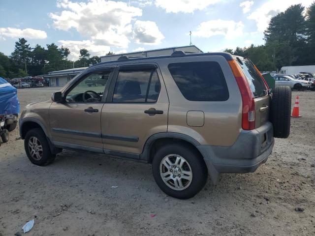 HONDA CR-V EX 2004 beige  gas JHLRD78844C030432 photo #3