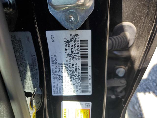 2024 HONDA CIVIC LX 19XFL2H50RE013705