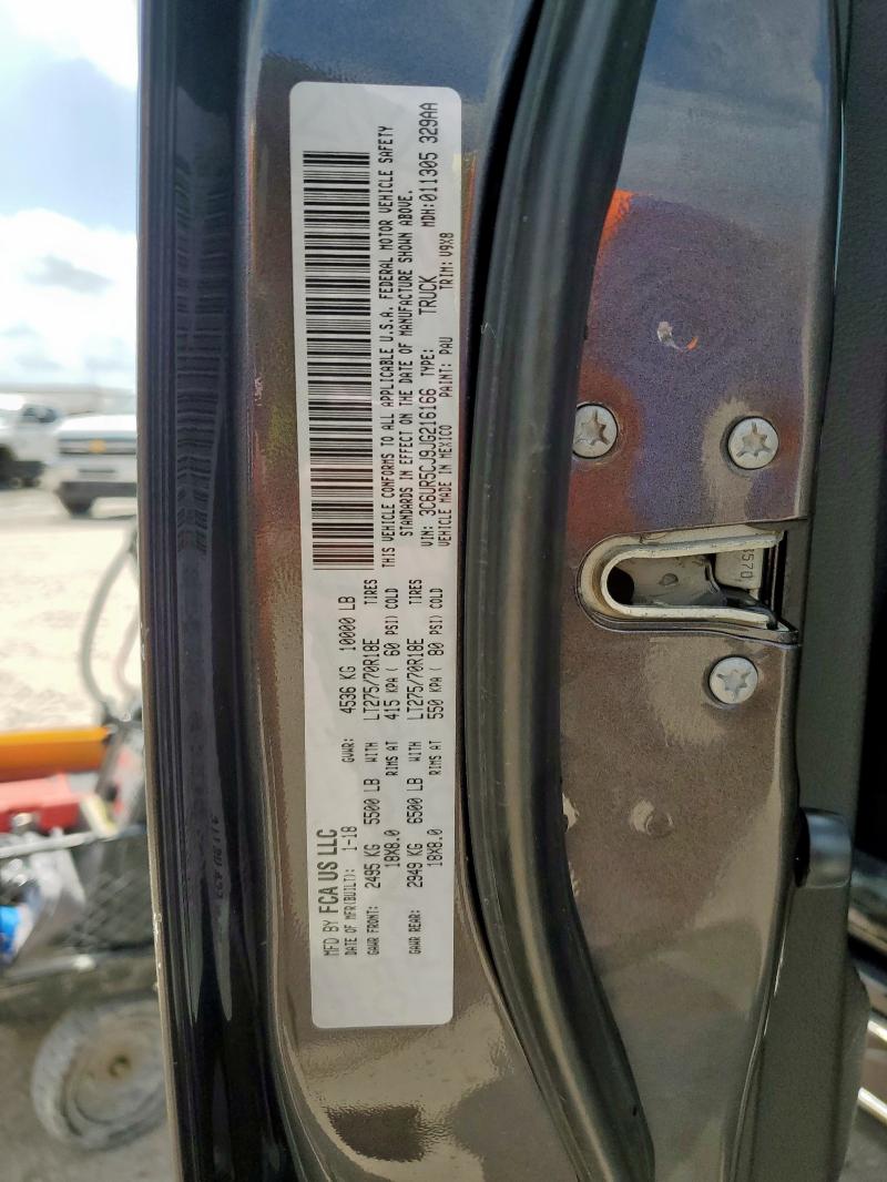 2018 RAM 2500 ST - 3C6UR5CJ9JG216166
