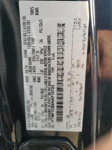 2019 FORD F150 - 1FTMF1CBXKKF10723