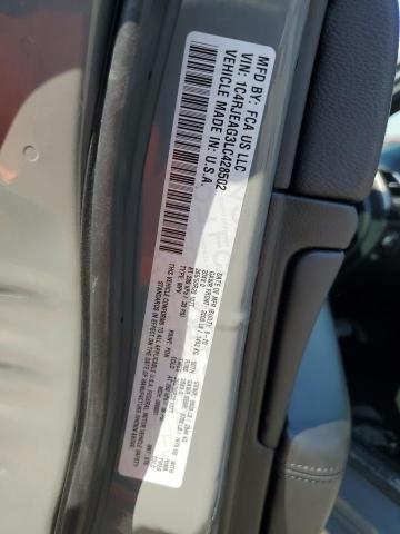 2020 JEEP GRAND CHER - 1C4RJEAG3LC428502
