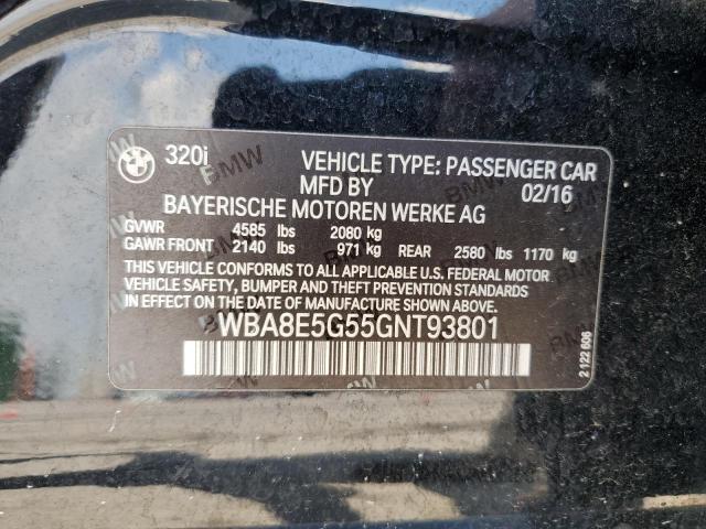 2016 BMW 320 XI WBA8E5G55GNT93801