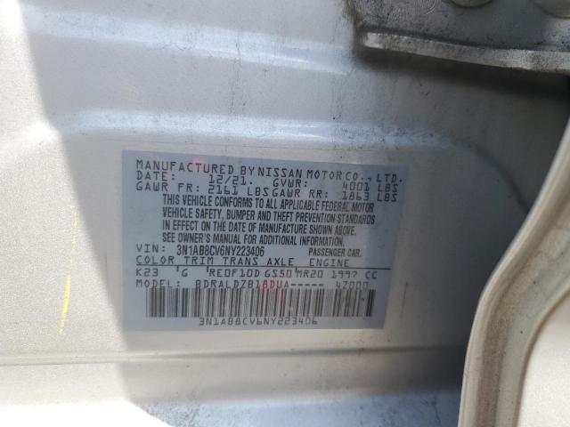 2022 NISSAN SENTRA SV - 3N1AB8CV6NY223406