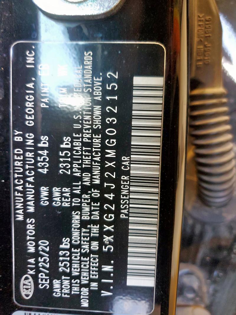 2021 KIA K5 LX 5XXG24J2XMG032152